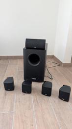 Canton 5.1 surround speaker set met muurbeugels, Audio, Tv en Foto, Home Cinema-sets, Zo goed als nieuw, 5.1-systeem, Overige spelers