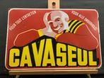 Emaille reclamebord Cavaseul1948, Ophalen, Gebruikt, Reclamebord