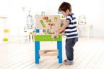 Houten werkbank Hape incl gereedschap, Kinderen en Baby's, Ophalen of Verzenden, Nieuw, Overige typen