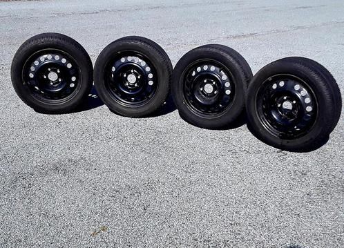 Jantes Opel Corsa C (5 écrous) avec pneus été 185/55-15, Auto-onderdelen, Banden en Velgen, Banden en Velgen, Zomerbanden, 15 inch