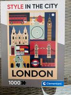 Puzzel Londen 1000 stukjes, plus poster, Enlèvement ou Envoi, Comme neuf
