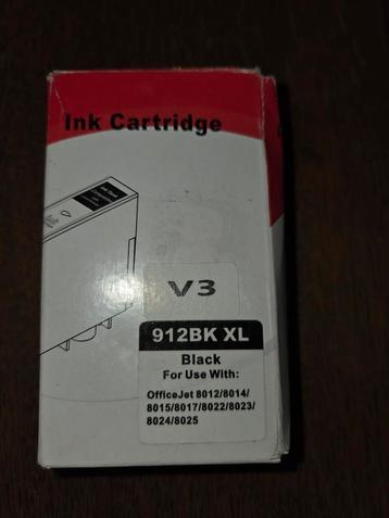CARTOUCHE COMPATIBLE HP 912 BK XL GRANDE CAPACITÉ  beschikbaar voor biedingen