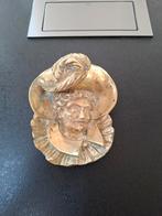 Vente d'un encrier ancien en laiton., Ophalen of Verzenden