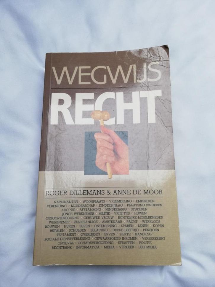 Wegwijsrecht, Boeken, Studieboeken en Cursussen, Gelezen, Ophalen of Verzenden