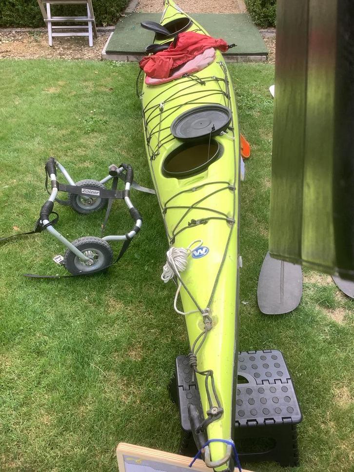 Zee kayak, Watersport en Boten, Kano's, Zo goed als nieuw, Ophalen