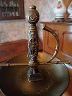 Épée de cendrier de sol vintage en laiton, Antiquités & Art, Enlèvement, Bronze