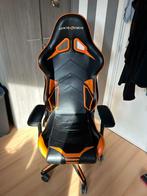 DxRacer bureaustoel, Huis en Inrichting, Bureaustoelen, Ophalen, Gebruikt, Oranje, Gaming bureaustoel