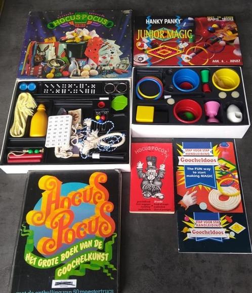 goochelkunsten spellen en boek, Kinderen en Baby's, Speelgoed | Educatief en Creatief, Ophalen of Verzenden