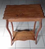 Petite table, 60 cm of meer, 55 tot 75 cm, Gebruikt, Rechthoekig