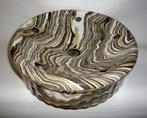 SPICHELPOT IN AGATE WARE ONGEMERKT CA 1860, Ophalen of Verzenden