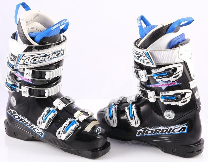 38 38,5 EU kinder skischoenen NORDICA DOBERMANN TEAM 80, Sport en Fitness, Skiën en Langlaufen, Gebruikt, Schoenen, Ski, Nordica