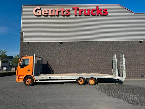 DAF LF OPRIJ 23-82 V OPRIJWAGEN / MACHINE TRANSPORTER / PLAT, Auto's, Vrachtwagens, ABS, Airconditioning, Cruise Control, DAF