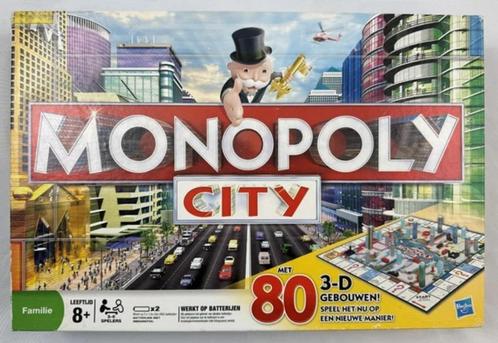 Monopoly City Hasbro Bordspel Gezelschapsspel Spel Compleet, Hobby en Vrije tijd, Gezelschapsspellen | Bordspellen, Zo goed als nieuw