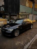 BMW E90 318D 2008, Auto's, 4 deurs, Achterwielaandrijving, Zwart, 4 cilinders