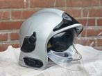 Brandweerhelm brandweer MSA F1SF Grijs casque pompier, Ophalen of Verzenden