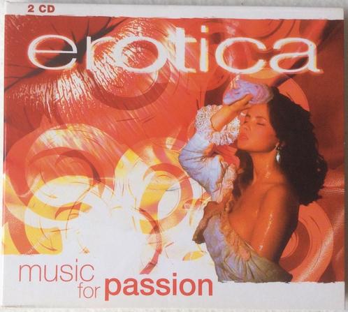 Erotica 2 CD "Musique pour la Passion", CD & DVD, CD | Pop, Comme neuf, 1980 à 2000, Coffret, Enlèvement ou Envoi