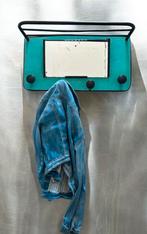 Vintage kapstok appelblauw zeegroen, Huis en Inrichting, Woonaccessoires | Kapstokken, Ophalen of Verzenden