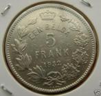 België: 1 belga of 5 frank 1932 VL (A- slag) = morin 387 A, Verzenden, Losse munt