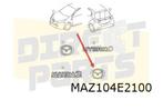 Mazda 2 Hybrid (2/22-) Embleem logo "Mazda" achterzijde Orig, Verzenden, Nieuw, Mazda