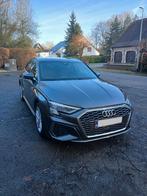 Audi A3 40TFSIe 204pk S-tronic S-line – 05/2022 – 23.323 km, Autos, 1395 cm³, Argent ou Gris, Achat, 5 portes