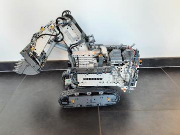 Lego Technic Liebherr graafmachine R9800, compleet