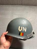 Belgische helm UN, Verzamelen, Militaria | Algemeen, Ophalen of Verzenden