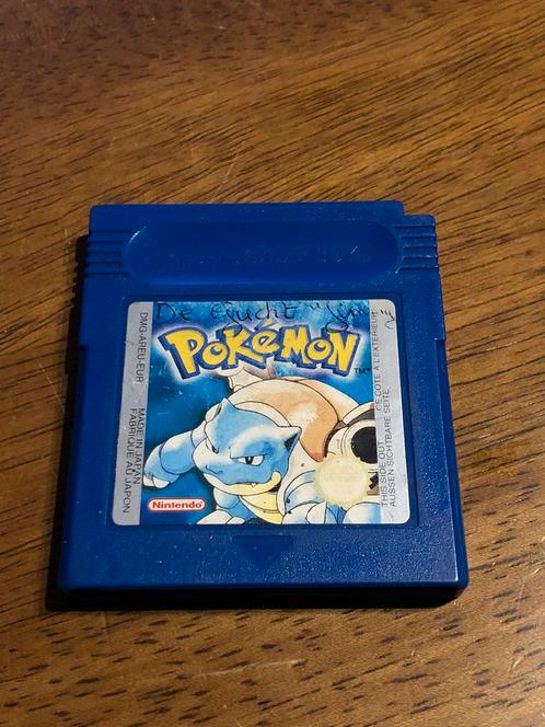 Pokemon Blue (Nintendo Gameboy), Games en Spelcomputers, Games | Nintendo Game Boy, Gebruikt, Ophalen of Verzenden