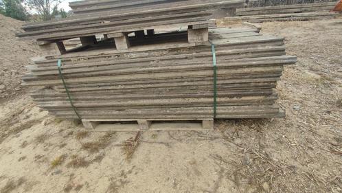 Recuperatie damwand, Doe-het-zelf en Bouw, Hout en Planken, Gebruikt, Overige typen, Overige houtsoorten, Minder dan 200 cm, 50 mm of meer