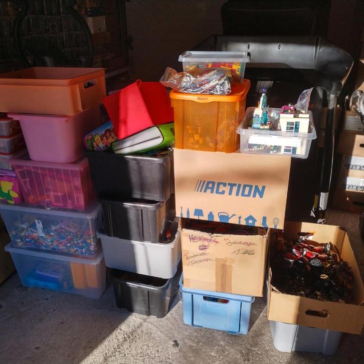 Lego mega groot lot, Kinderen en Baby's, Speelgoed | Duplo en Lego, Gebruikt, Lego, Losse stenen, Ophalen