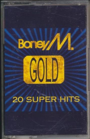 (mc296) Boney M, Gold 20 Superhits, cassette beschikbaar voor biedingen