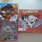 Memospel Samson , puzzel en boek met auto zuignappen ....., Enlèvement, Comme neuf, 2 à 4 ans