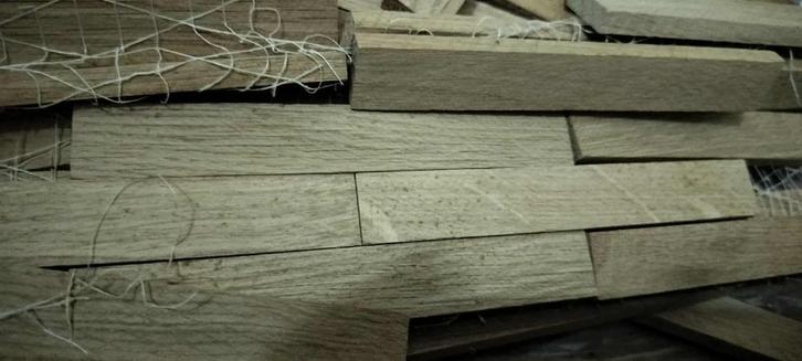 20 m² Overschot Eikenparket op Net Nieuw, Doe-het-zelf en Bouw, Vloerdelen en Plavuizen, Nieuw, Parket, Hout, 50 tot 150 cm, 30 cm of meer