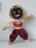 Authentieke vintage etalage zwarte Piet pop - 40cm, goud, Diversen, Sinterklaas, Verzenden