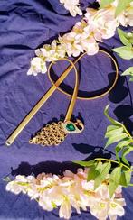 Gouden  riem met stretch, Ophalen of Verzenden, Zo goed als nieuw, Overige kleuren, Heupriem