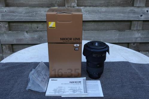 Nikon AF-S 16-35mm f/4G ED VR, Hobby en Vrije tijd, Overige Hobby en Vrije tijd, Zo goed als nieuw, Ophalen of Verzenden