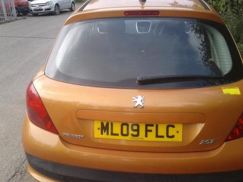 Achterklep van een Peugeot 207 (KHW), Auto-onderdelen, Carrosserie, Achterklep, Peugeot, Gebruikt, 3 maanden garantie, Ophalen of Verzenden