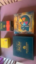 Vier-delige set Trivial Pursuit + Wat ‘n Familie!, Ophalen, Gebruikt