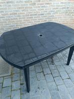 Tuintafel met toebehoren, Ophalen, Gebruikt