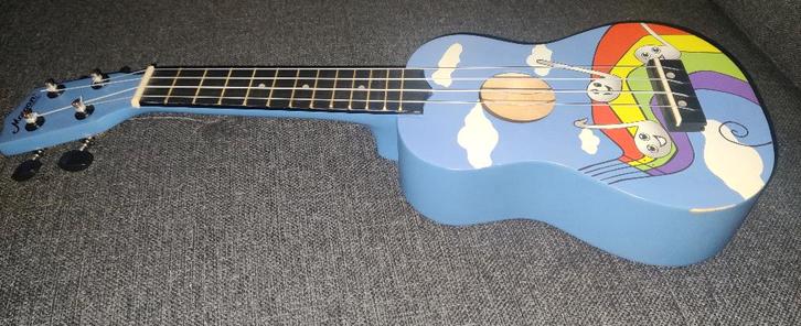 Ukelele voor kinderen, Musique & Instruments, Boîtiers & Valises, Utilisé, Guitare acoustique, Enlèvement