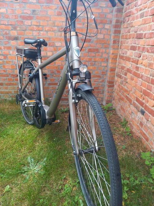 Elektrische Herenfiets Veloci  met  maar 1589 km, Fietsen en Brommers, Fietsen | Heren | Herenfietsen, Zo goed als nieuw, Ophalen