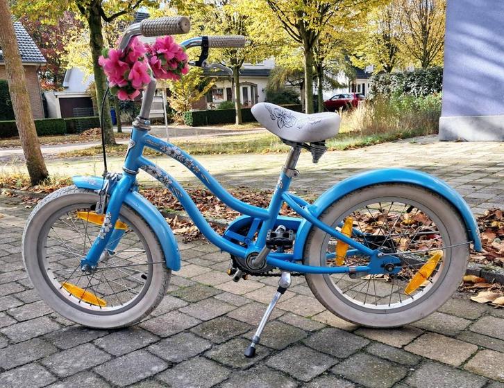 Kinderfiets electra 16 inch, Vélos & Vélomoteurs, Vélos | Vélos pour enfant, Utilisé, 16 à 20 pouces, Enlèvement