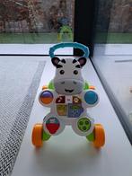 Fisher Price loopwagen zebra met geluid en licht, Ophalen, Zo goed als nieuw, Duw- of Trekspeelgoed, Met geluid