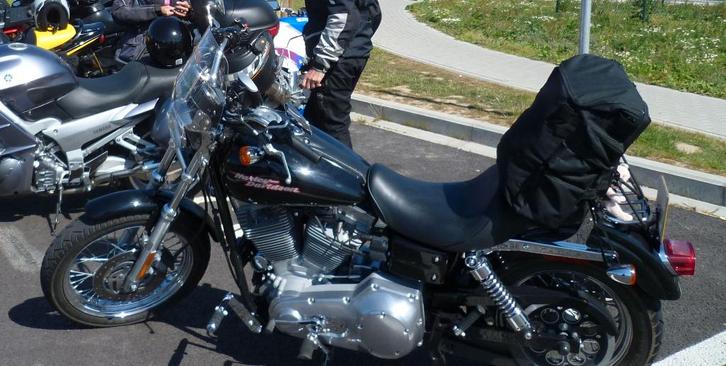 Sissy bar tas van het merk T-Bags, Motoren, Accessoires | Koffers en Tassen, Zo goed als nieuw, Ophalen