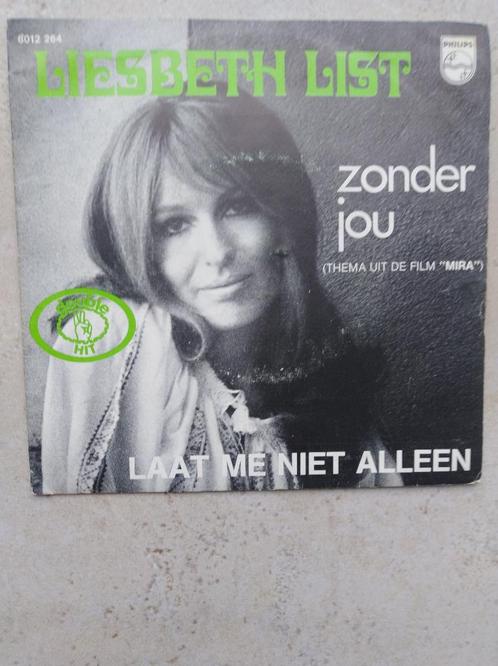 †Liesbeth List: "Zonder jou"/Liesbeth List-SETJE!, Cd's en Dvd's, Vinyl | Nederlandstalig, Ophalen of Verzenden