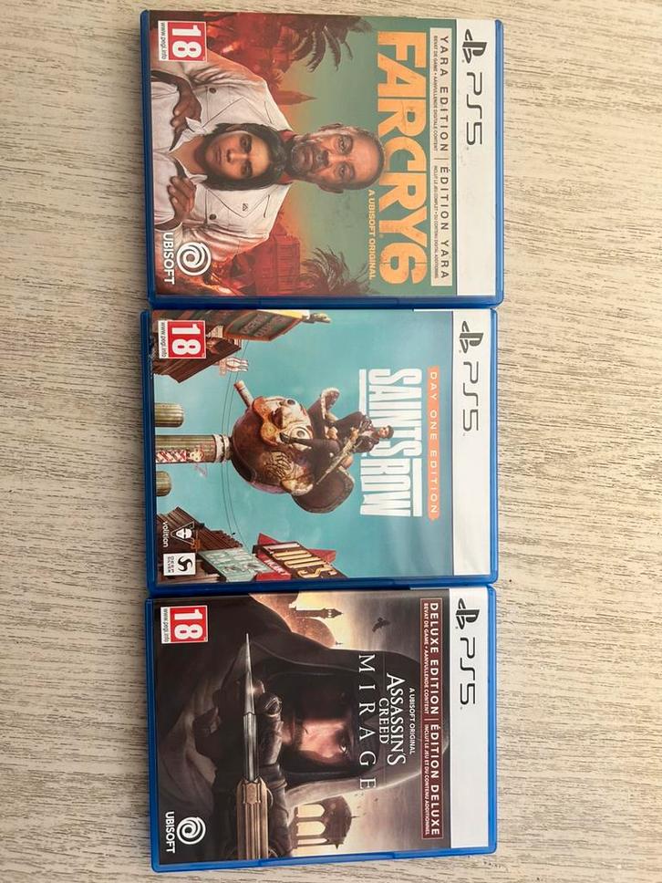 Ps5 games, Games en Spelcomputers, Games | Sony PlayStation 5, Zo goed als nieuw, Ophalen