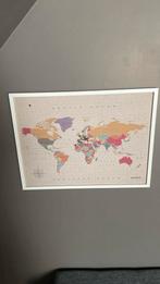 Wereldkaart, Antiek en Kunst, Ophalen of Verzenden