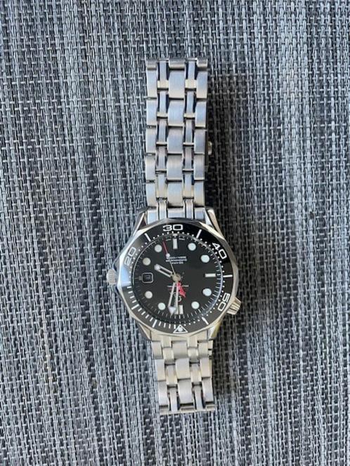 Seamaster 007, Handtassen en Accessoires, Horloges | Heren, Gebruikt, Polshorloge, Overige merken, Staal, Staal, Ophalen of Verzenden