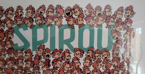 1000 hoofden van Spirou (+ Gaston), Verzamelen, Stripfiguren, Nieuw, Plaatje, Poster of Sticker, Overige figuren, Ophalen