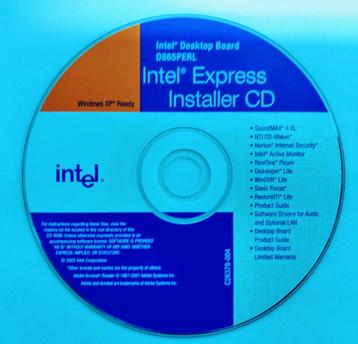 Driversoftware op CD