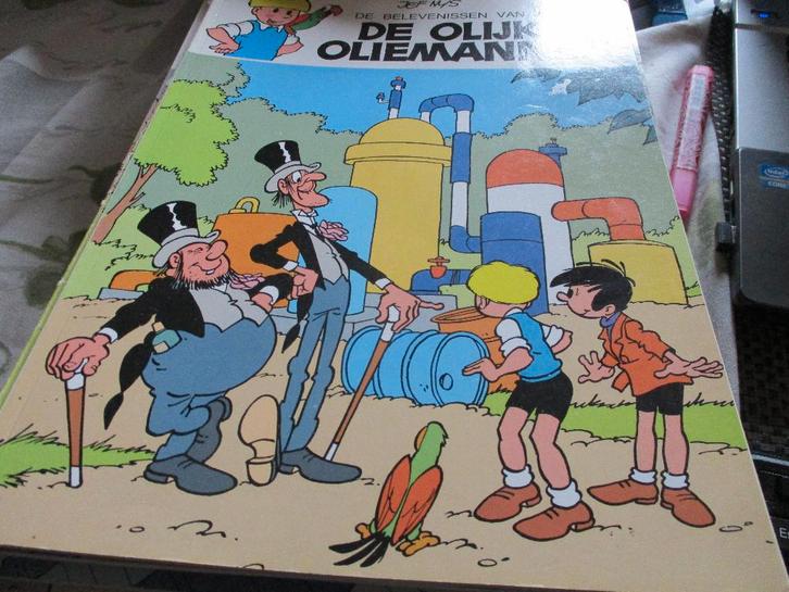 Jommeke witte cover strips deel 3, Boeken, Stripverhalen, Gelezen, Meerdere stripboeken, Ophalen of Verzenden